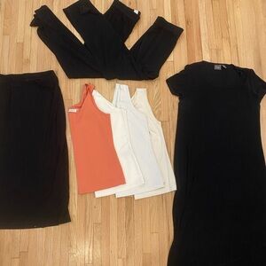 Chicos traveler vacation resort cruise capsule packable minimalist 8 item lot